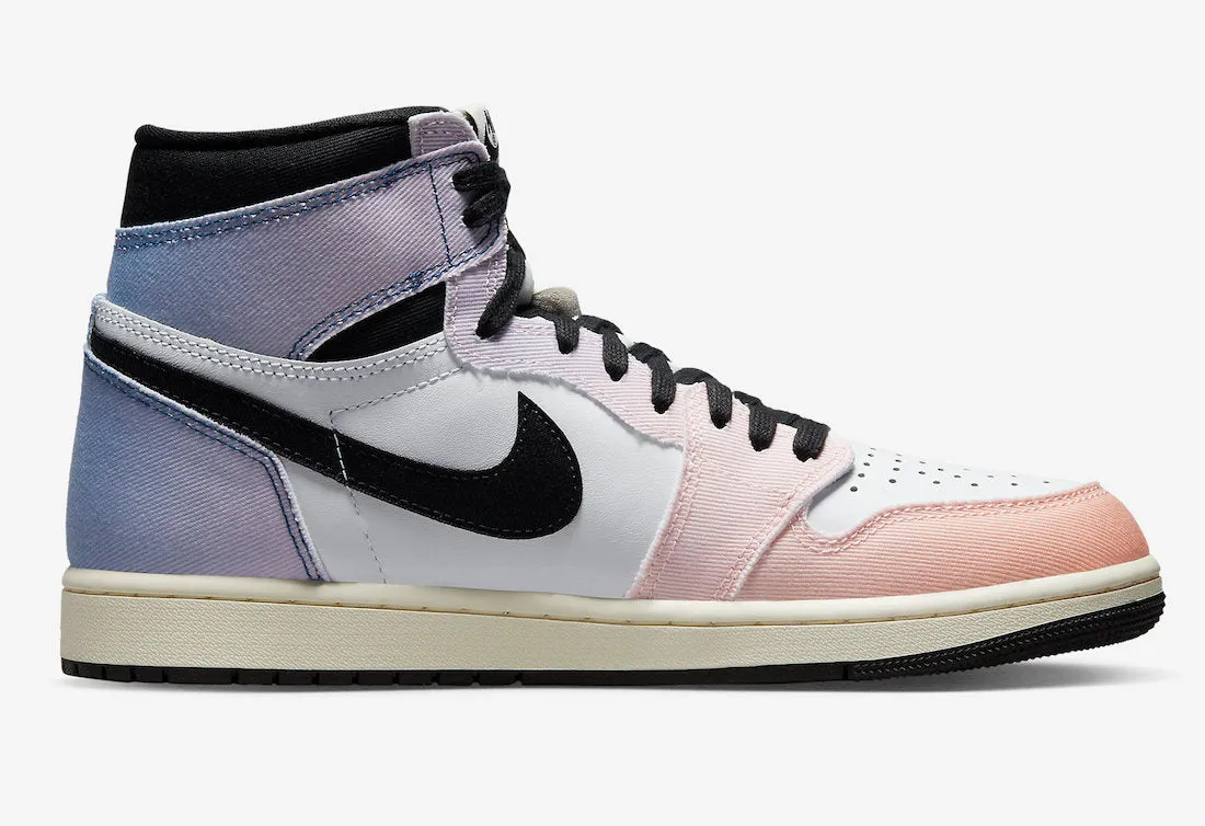 AIR JORDAN 1 RETRO HIGH OG CRAFT VIVID ORANGE/BLACK-ICED LILAC-TRUE BLUE DX0054-805