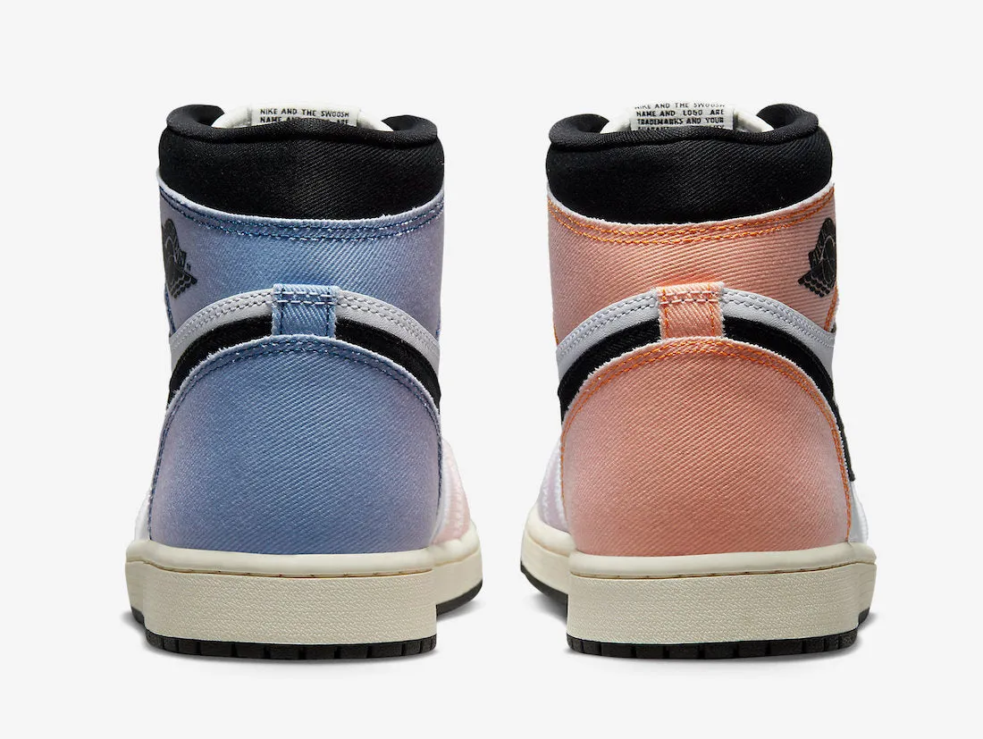 AIR JORDAN 1 RETRO HIGH OG CRAFT VIVID ORANGE/BLACK-ICED LILAC-TRUE BLUE DX0054-805