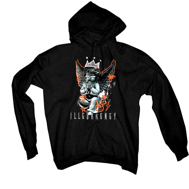 Air Jordan 3 Retro “Fear” | illcurrency Black T-Shirt (Graffiti Angel)