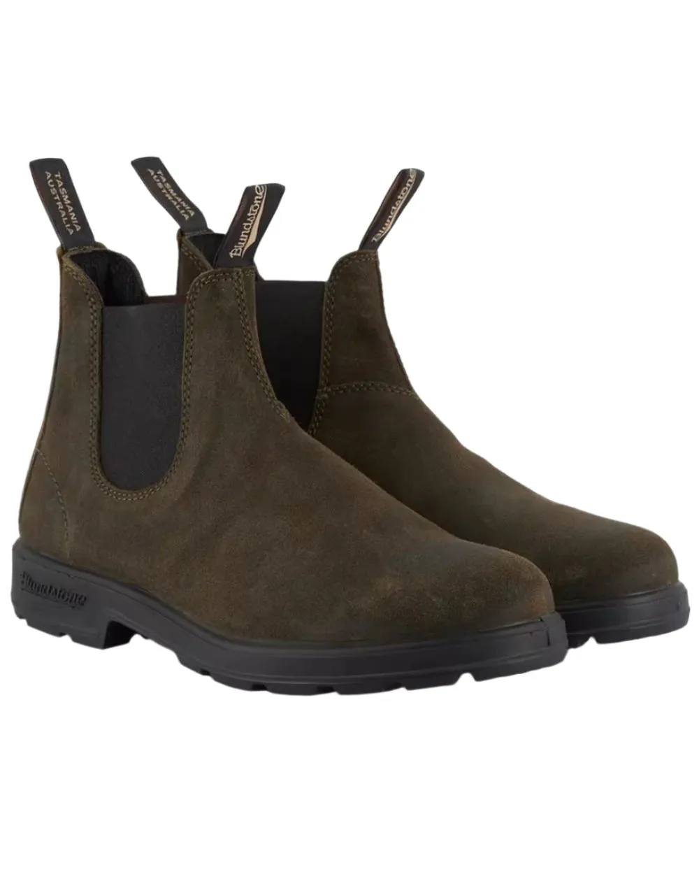 Blundstone 1615 Classic Waxed Suede Chelsea Boots