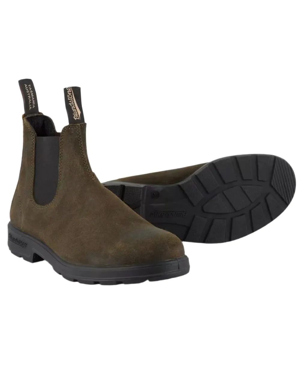 Blundstone 1615 Classic Waxed Suede Chelsea Boots