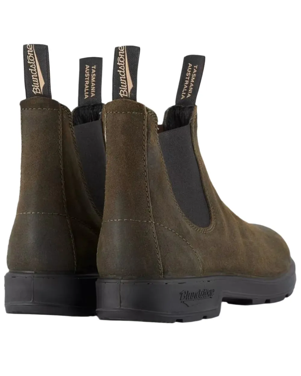 Blundstone 1615 Classic Waxed Suede Chelsea Boots