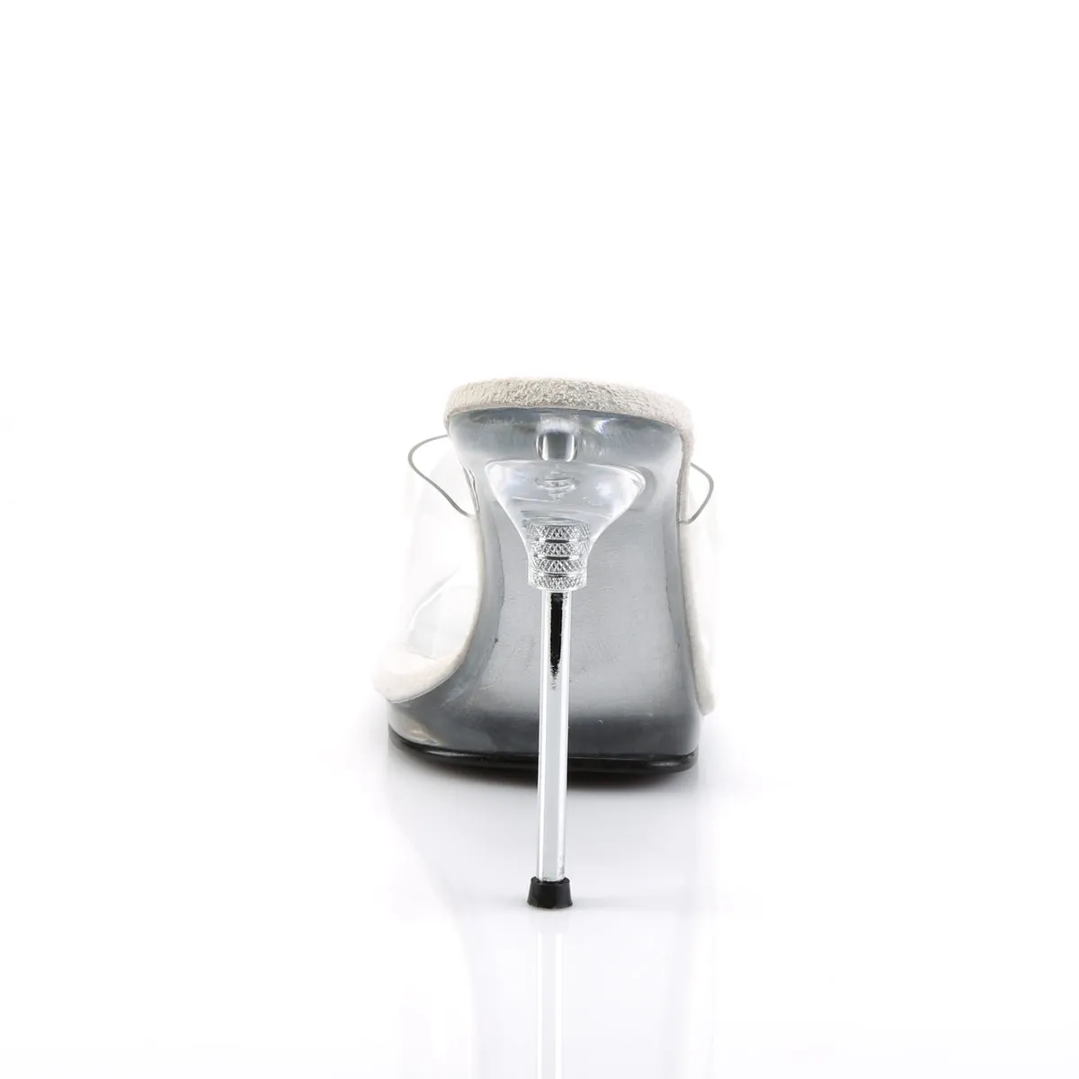 CHIC-01 Posing Comp Clear Perspex Slip On Shoes
