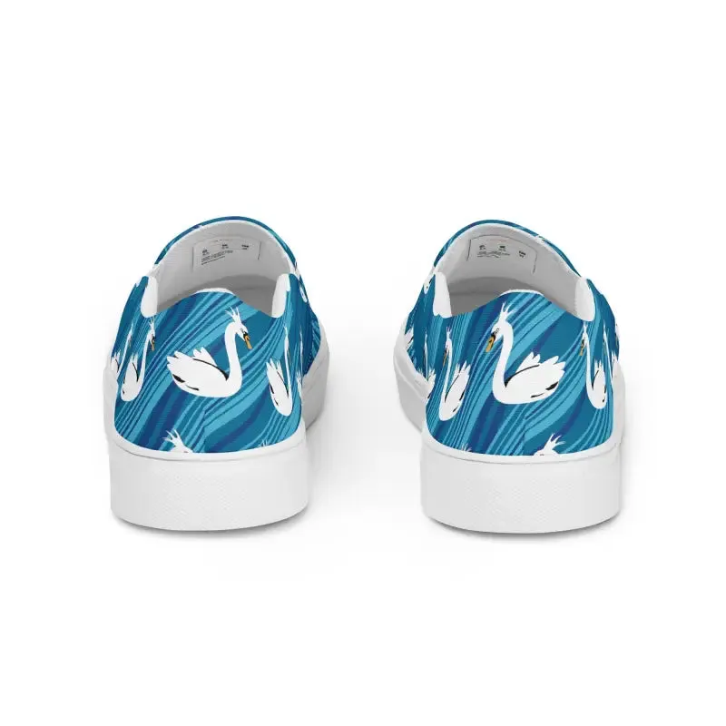 Chic Womens Canvas Slip Ons