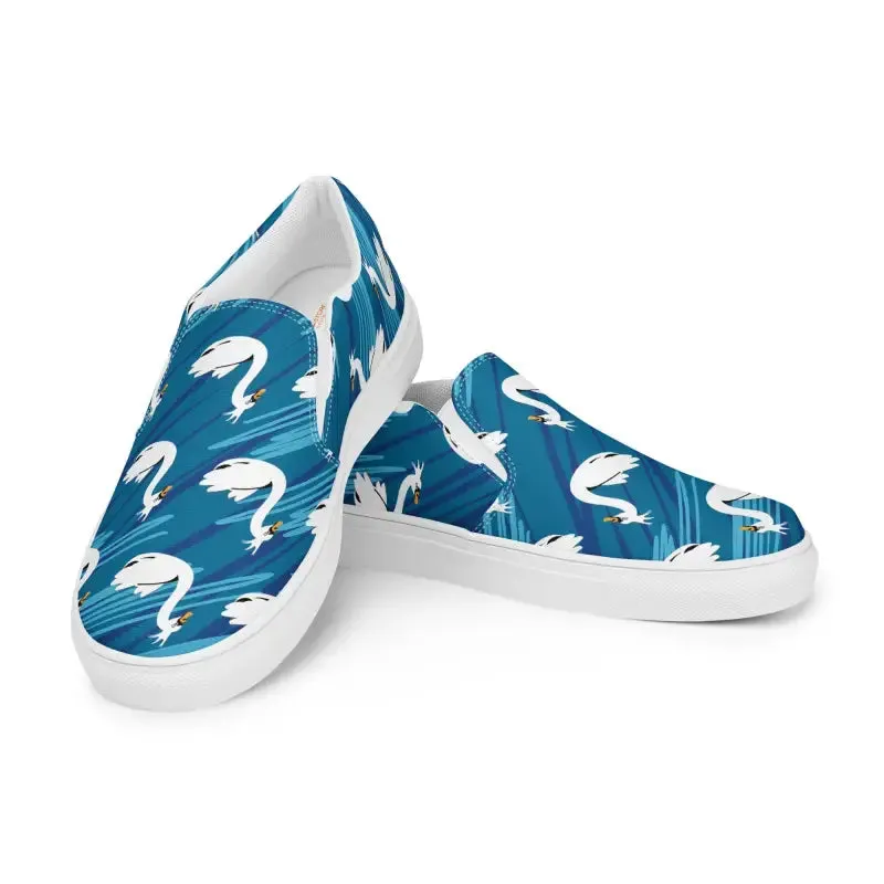 Chic Womens Canvas Slip Ons