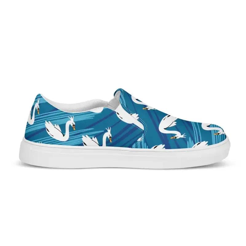Chic Womens Canvas Slip Ons