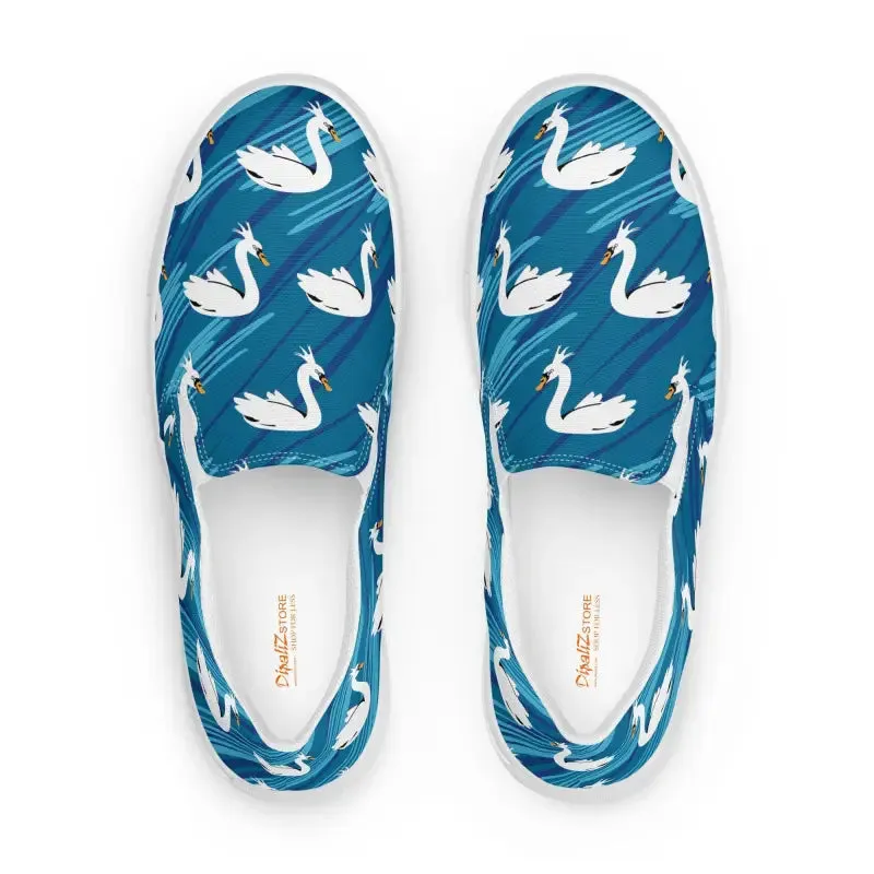 Chic Womens Canvas Slip Ons