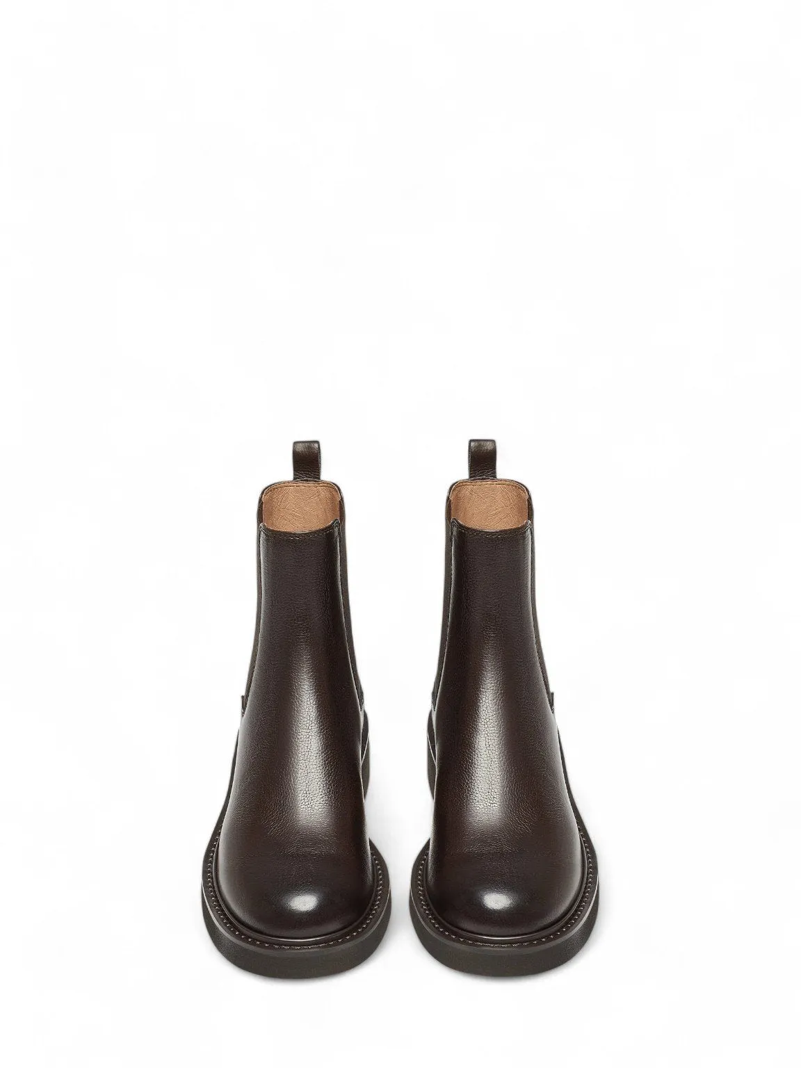 Classic Chelsea Leather Boots