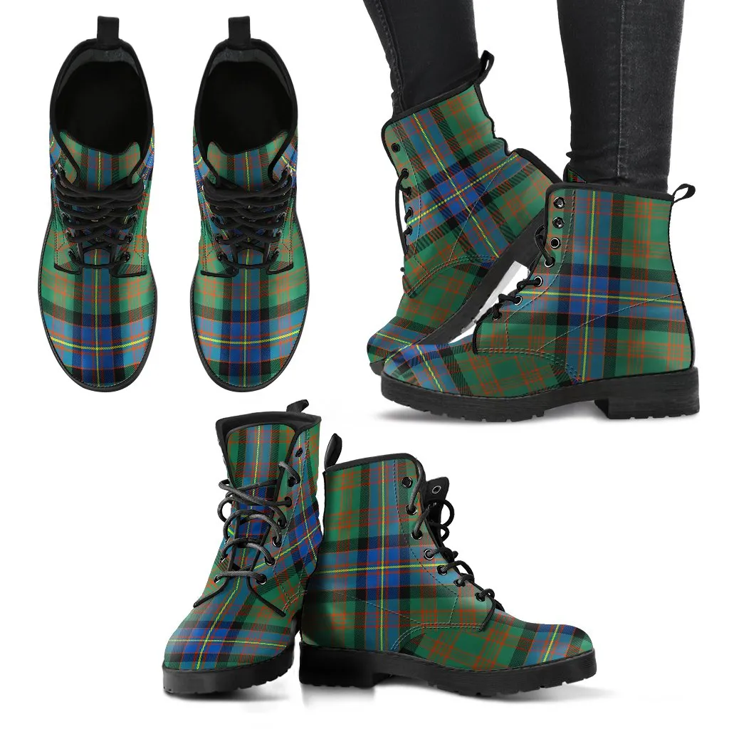 Cochrane Ancient Tartan Leather Boots