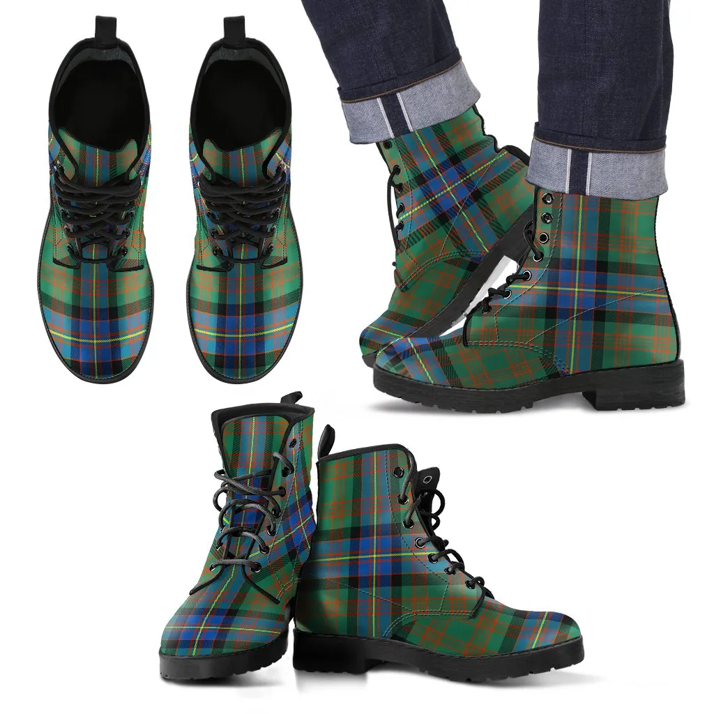 Cochrane Ancient Tartan Leather Boots