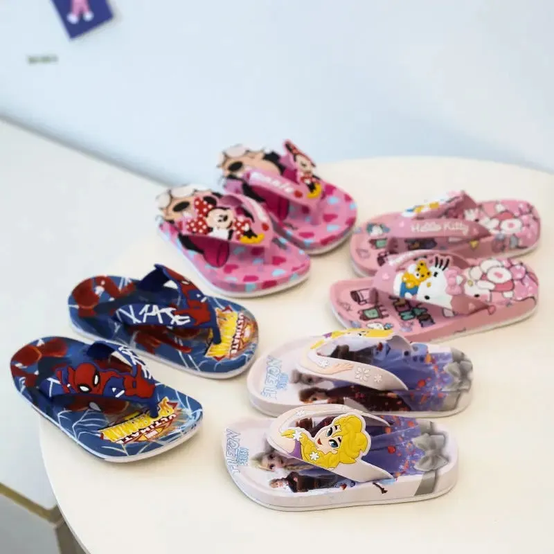 Disney Cartoon Flip Flops