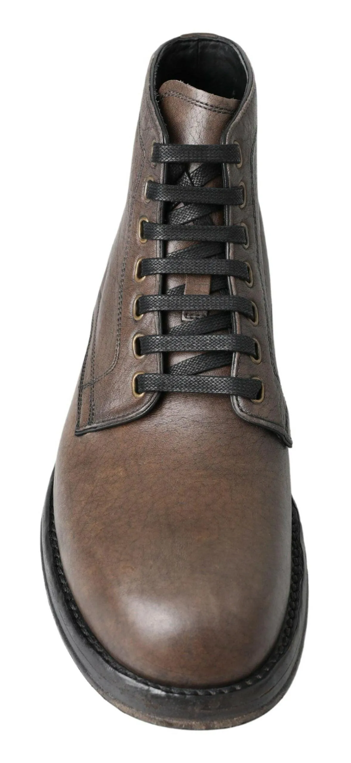 Dolce & Gabbana Brown Leather Perugino Shoes