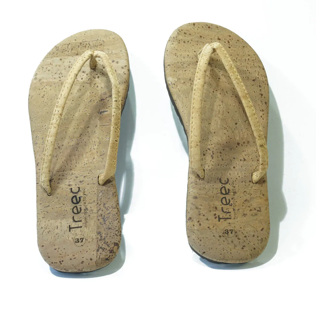 Flip Flop Cork  Brown South Beach