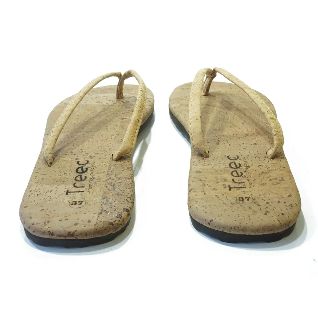 Flip Flop Cork  Brown South Beach
