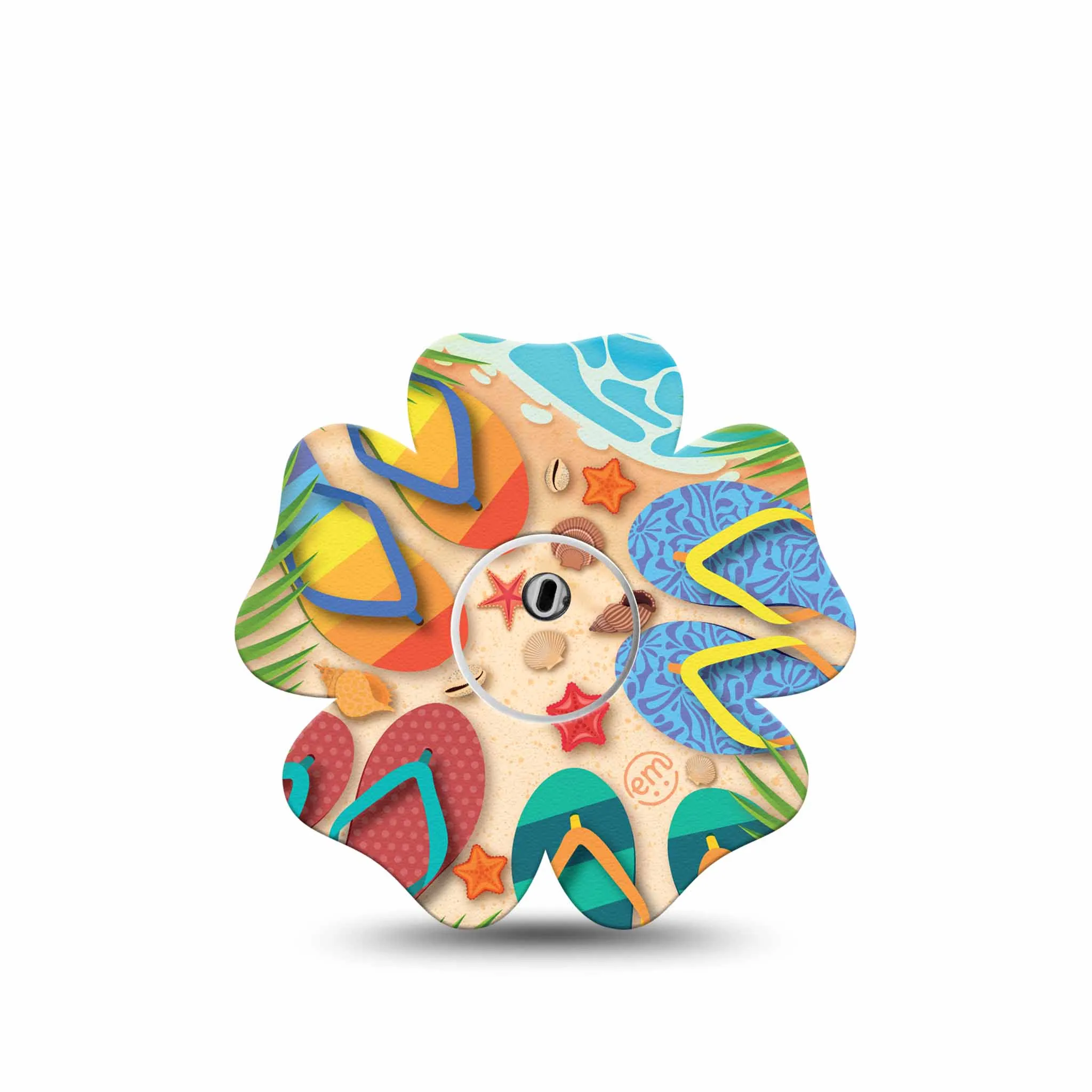 Flip Flops Libre 3 Flower Tape