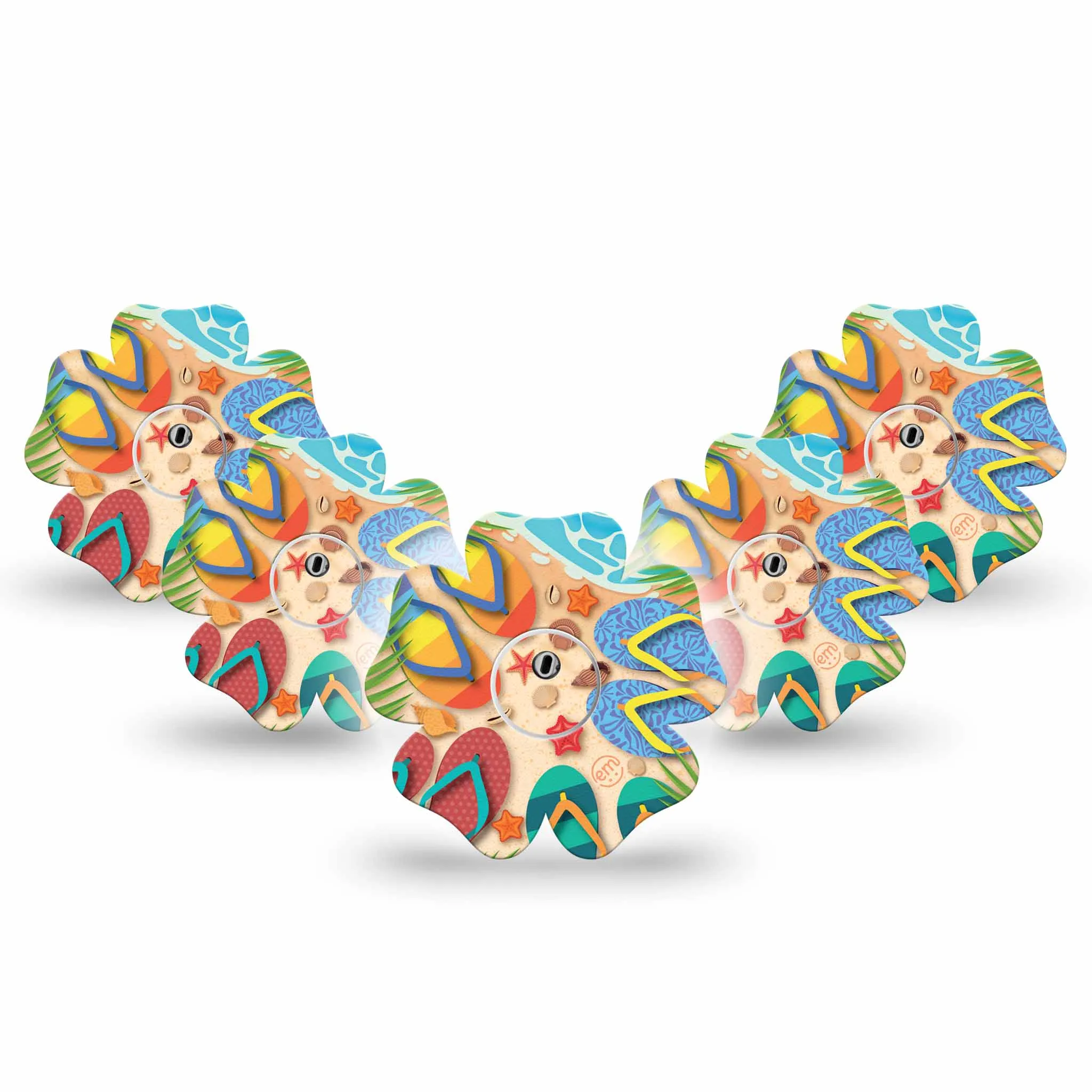 Flip Flops Libre 3 Flower Tape