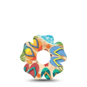 Flip Flops Libre 3 Flower Tape