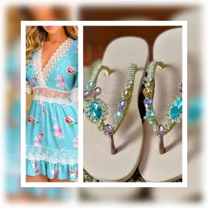 Glamorous Bling Sandals for Her