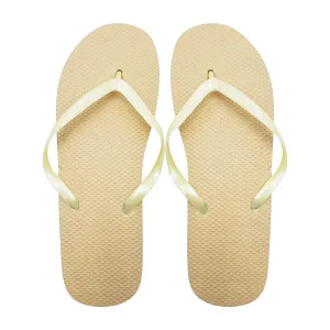 Gold Flip Flops