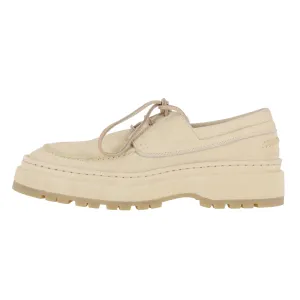 Jacquemus The Pavane Leather Boat Shoes. Size 41