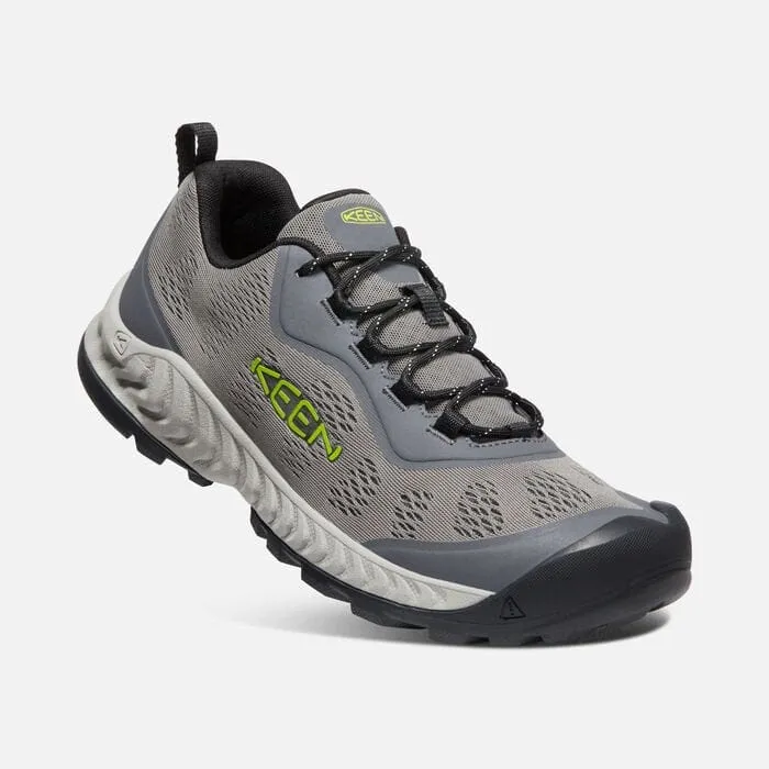 Keen Men's Nxis Speed Hiking Shoes- Steel Grey/ Evening Primrose