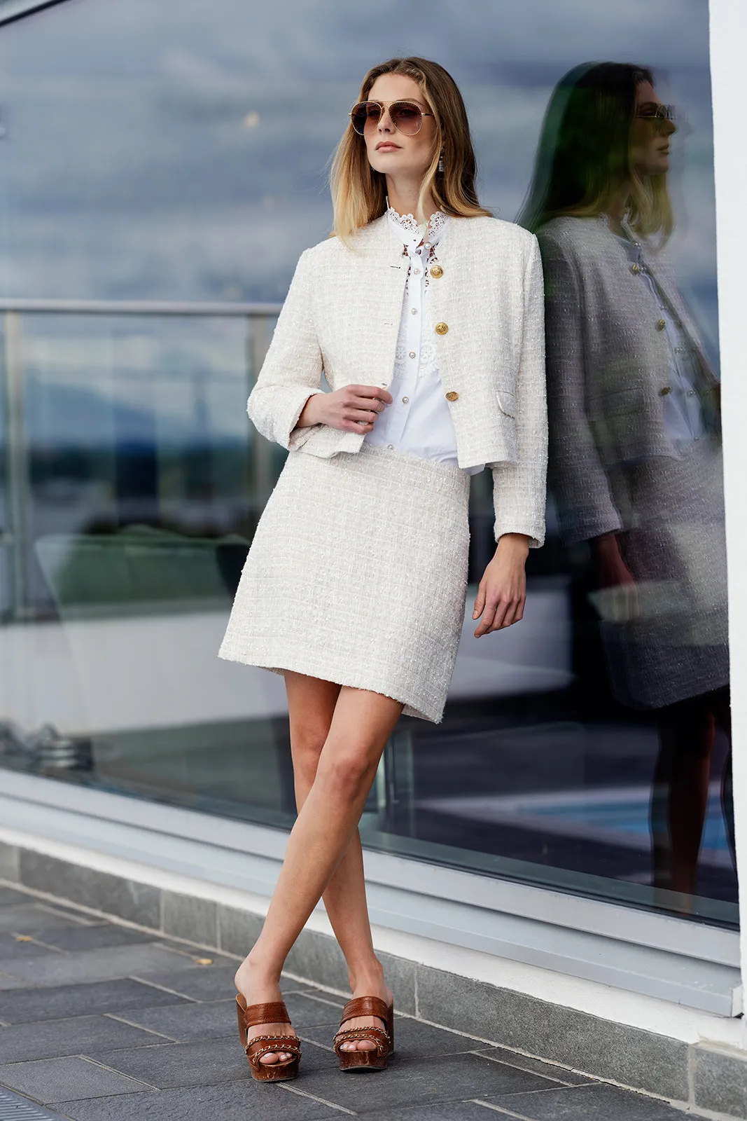 Kelly Skirt - Beige