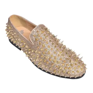 Light Gold on Gold Prom Spikes