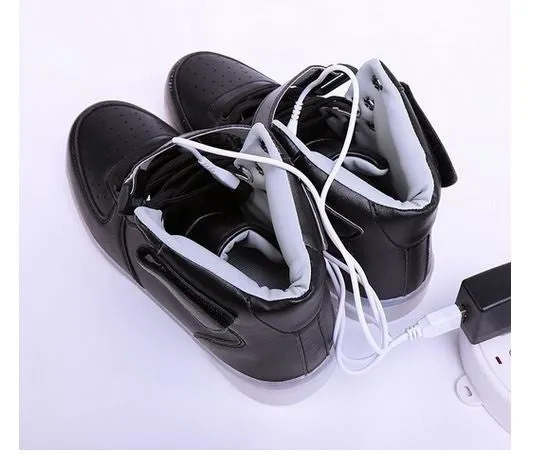 Light Up Shoes Flashing LED Luminous Shoes High Top Unisex Shoes