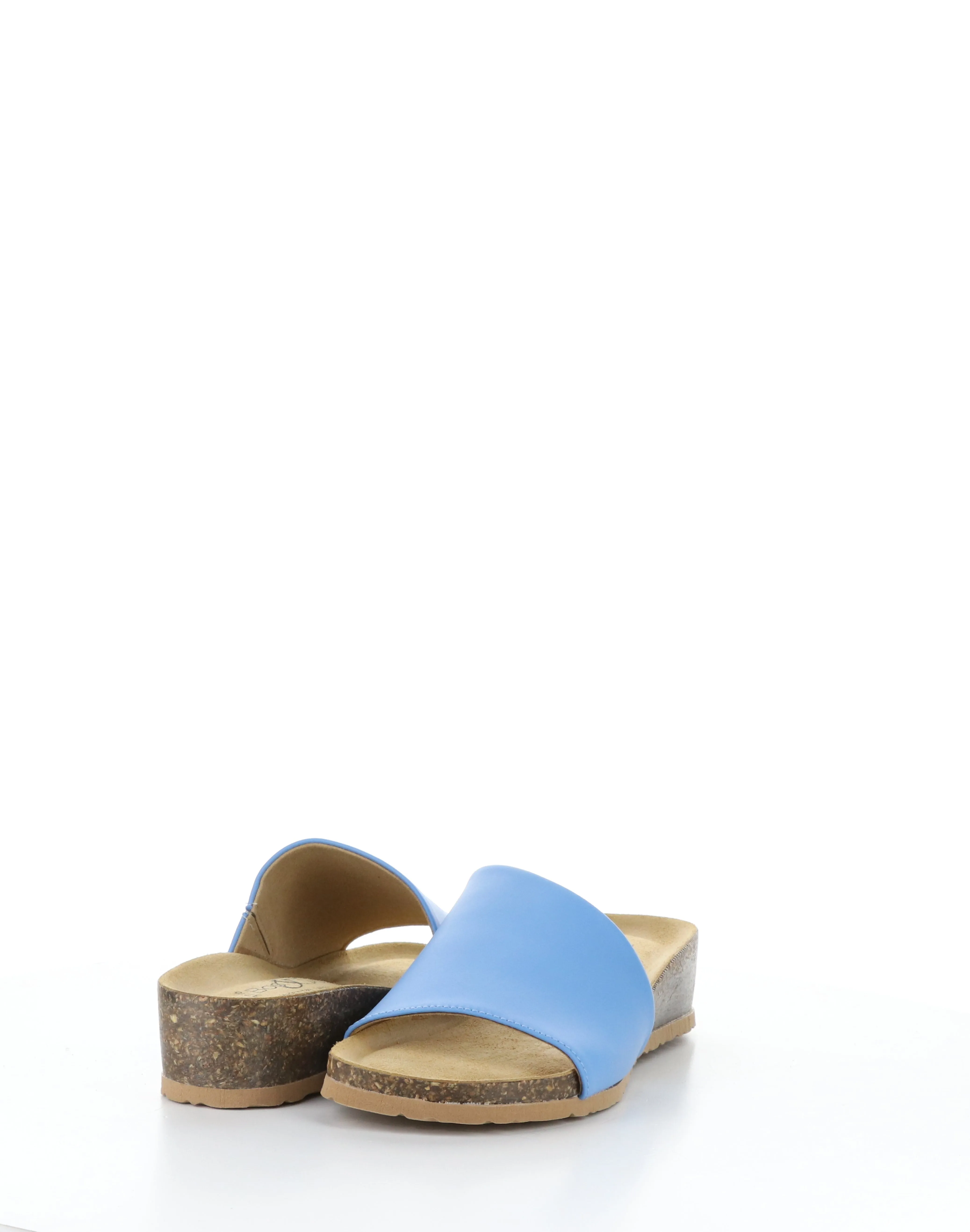 LUX FRENCH BLUE Round Toe Sandals