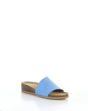 LUX FRENCH BLUE Round Toe Sandals