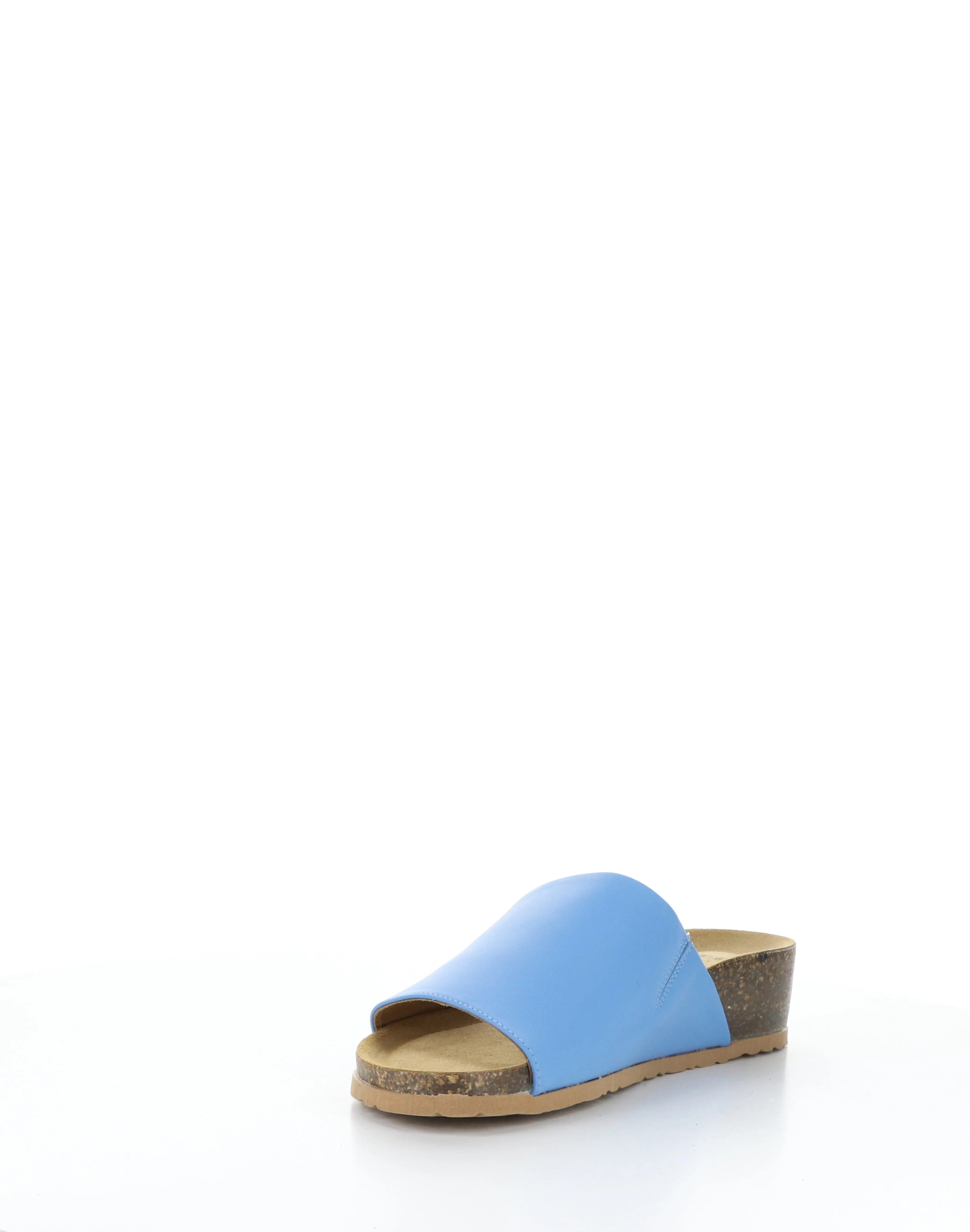 LUX FRENCH BLUE Round Toe Sandals