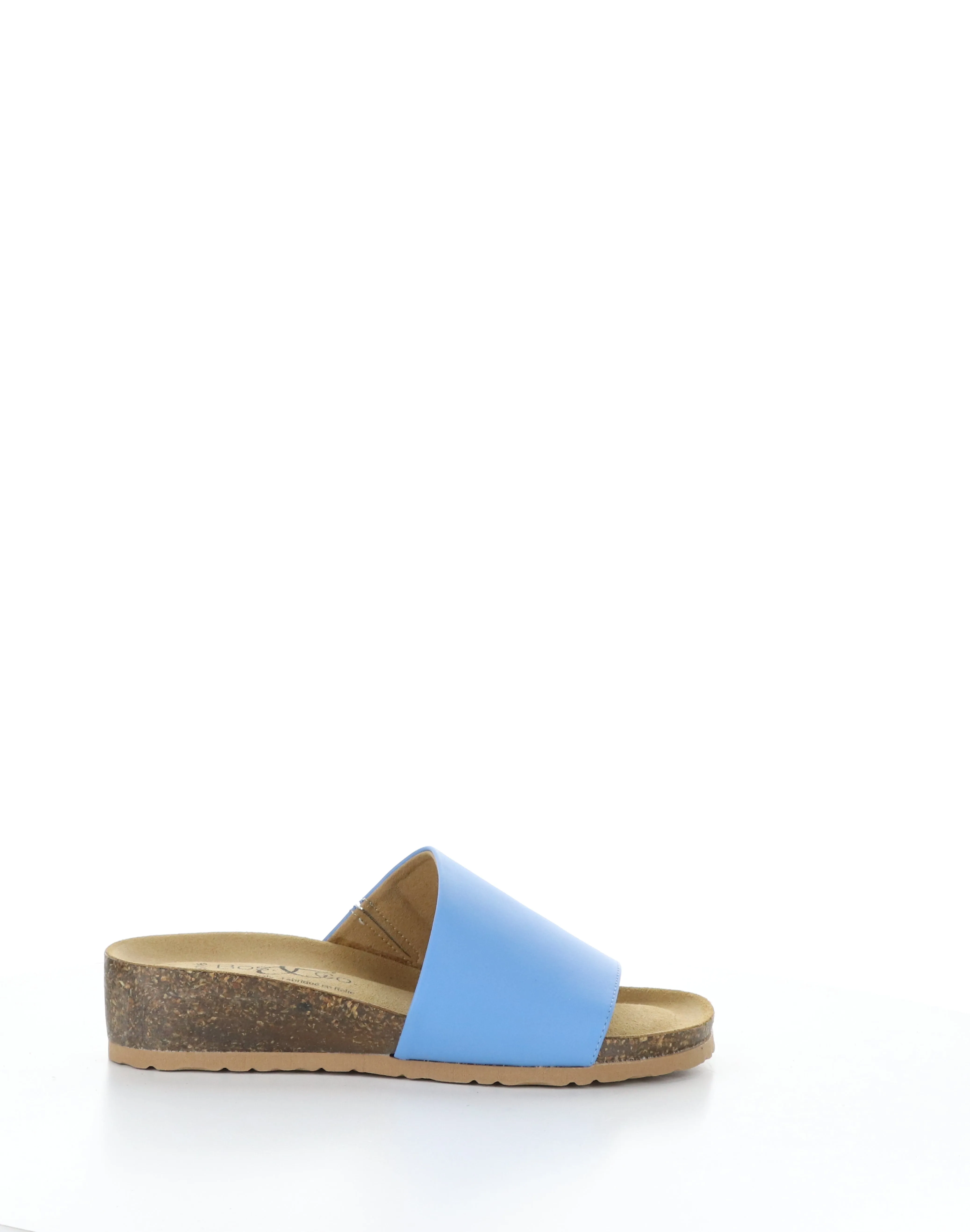 LUX FRENCH BLUE Round Toe Sandals
