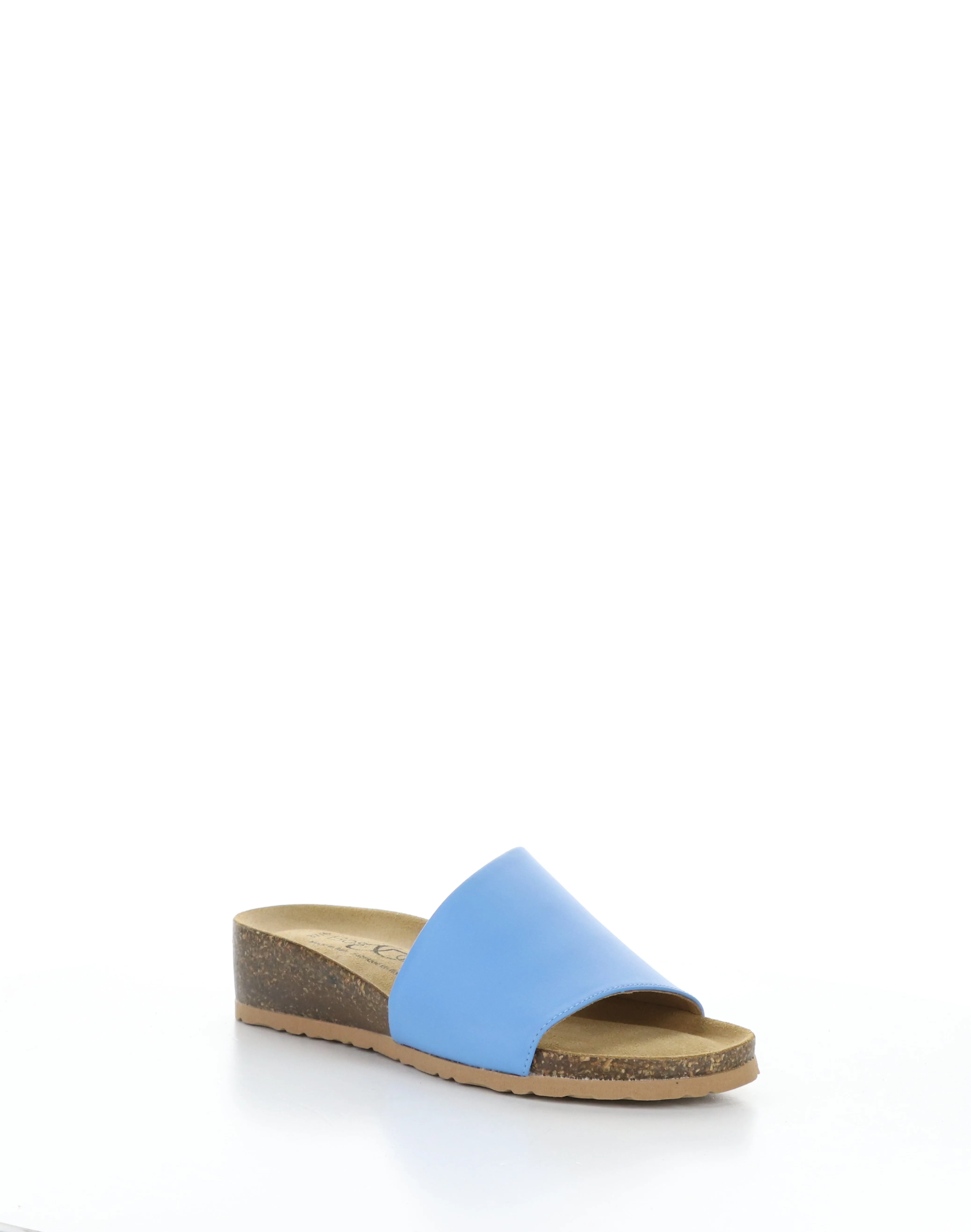 LUX FRENCH BLUE Round Toe Sandals