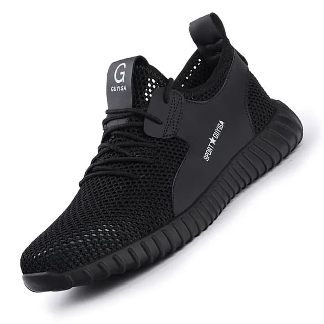 Male Work Safety Shoes Men Boots Outdoor Military Boots Steel Toe Working Shoes For Men Shoes Puncture Proof Safety Shoes 2020