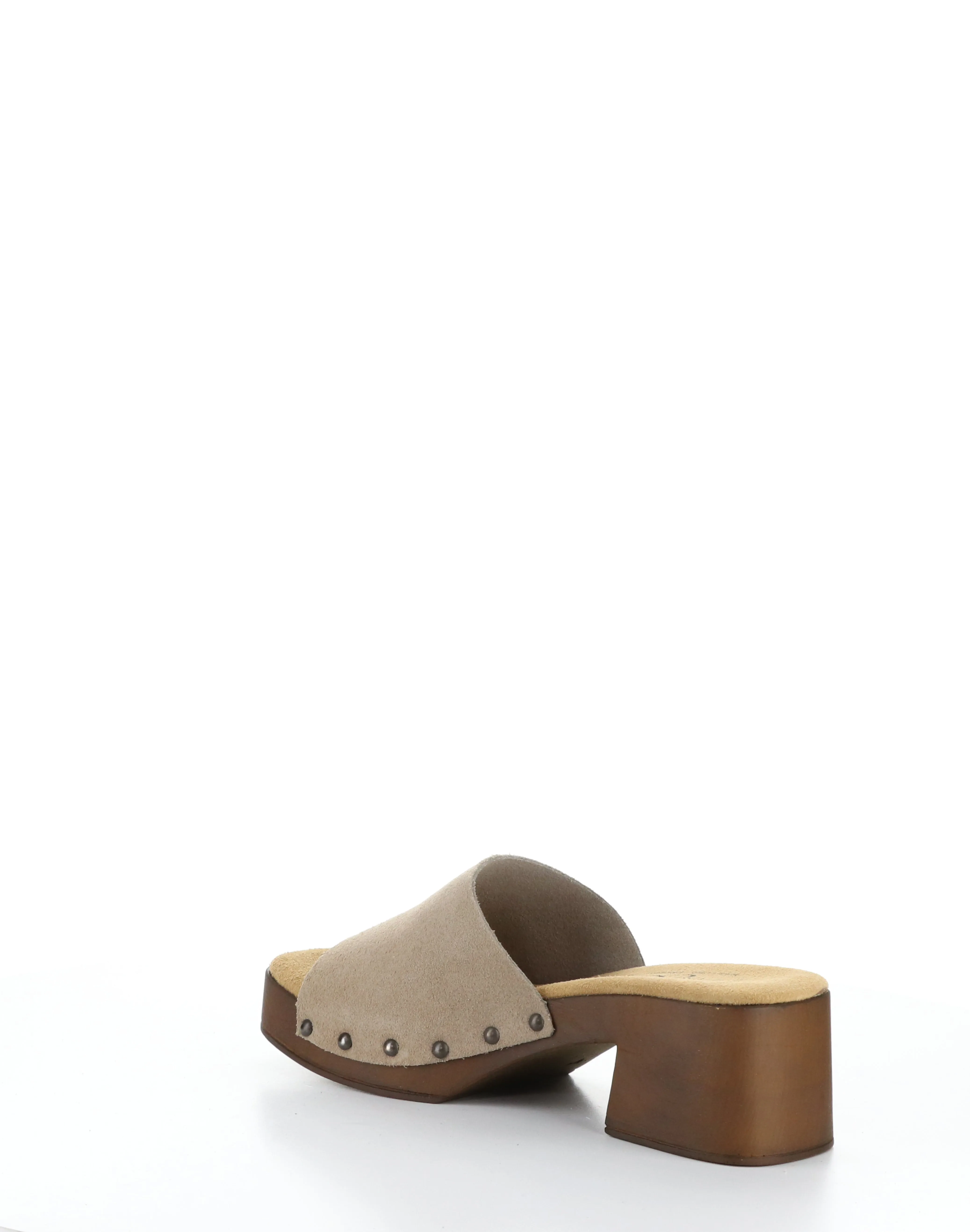 MARLY SAND Square Toe Sandals