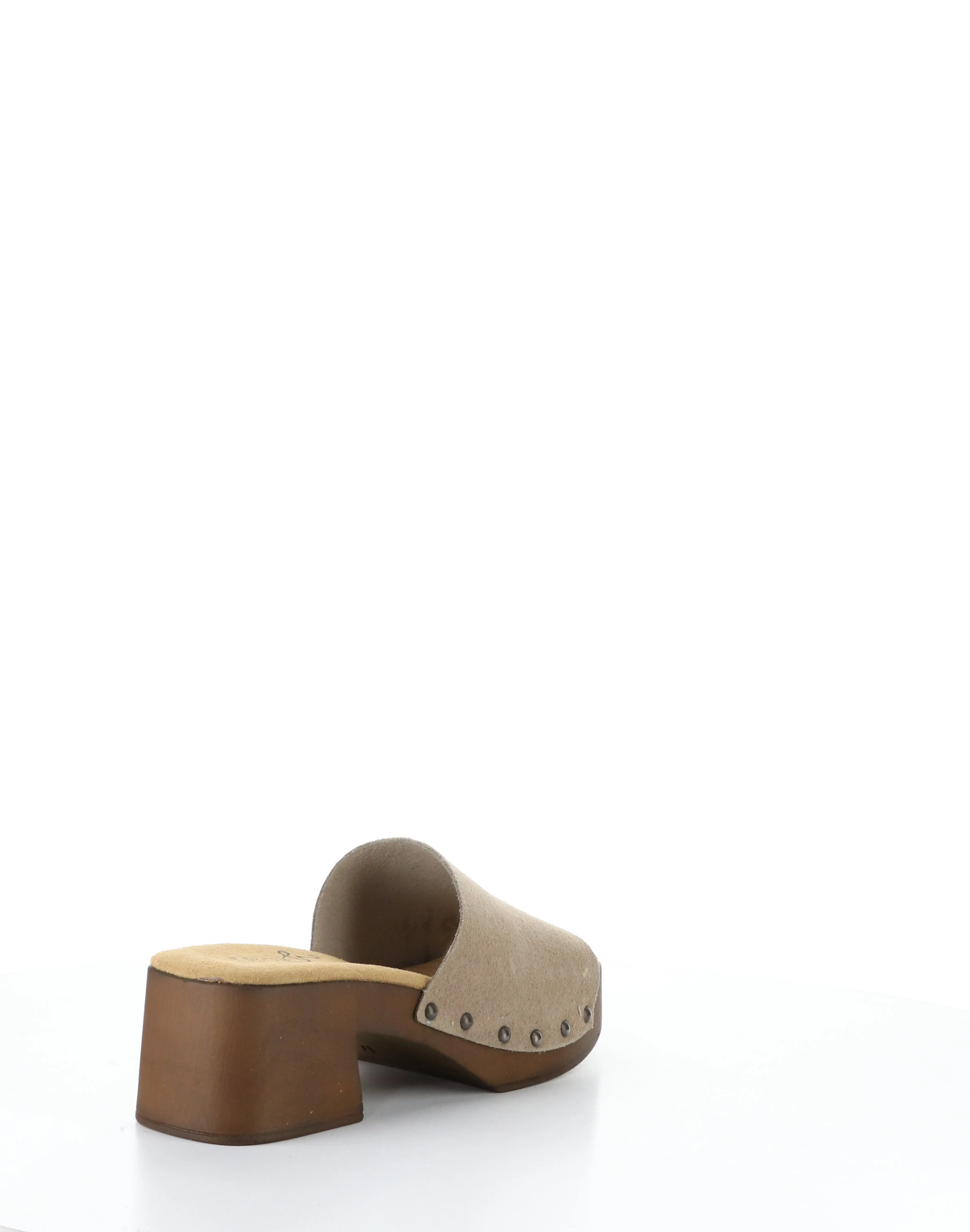 MARLY SAND Square Toe Sandals