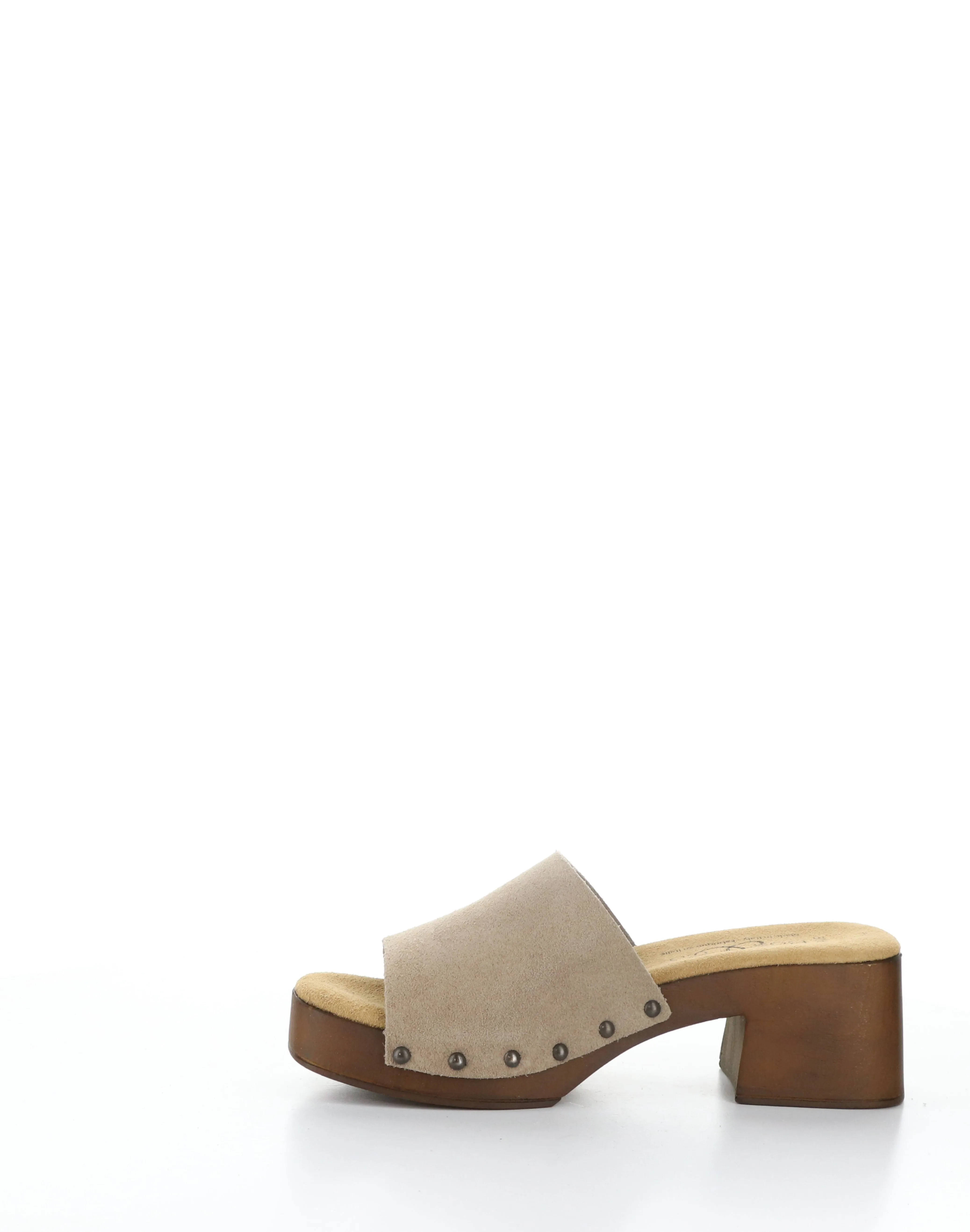 MARLY SAND Square Toe Sandals