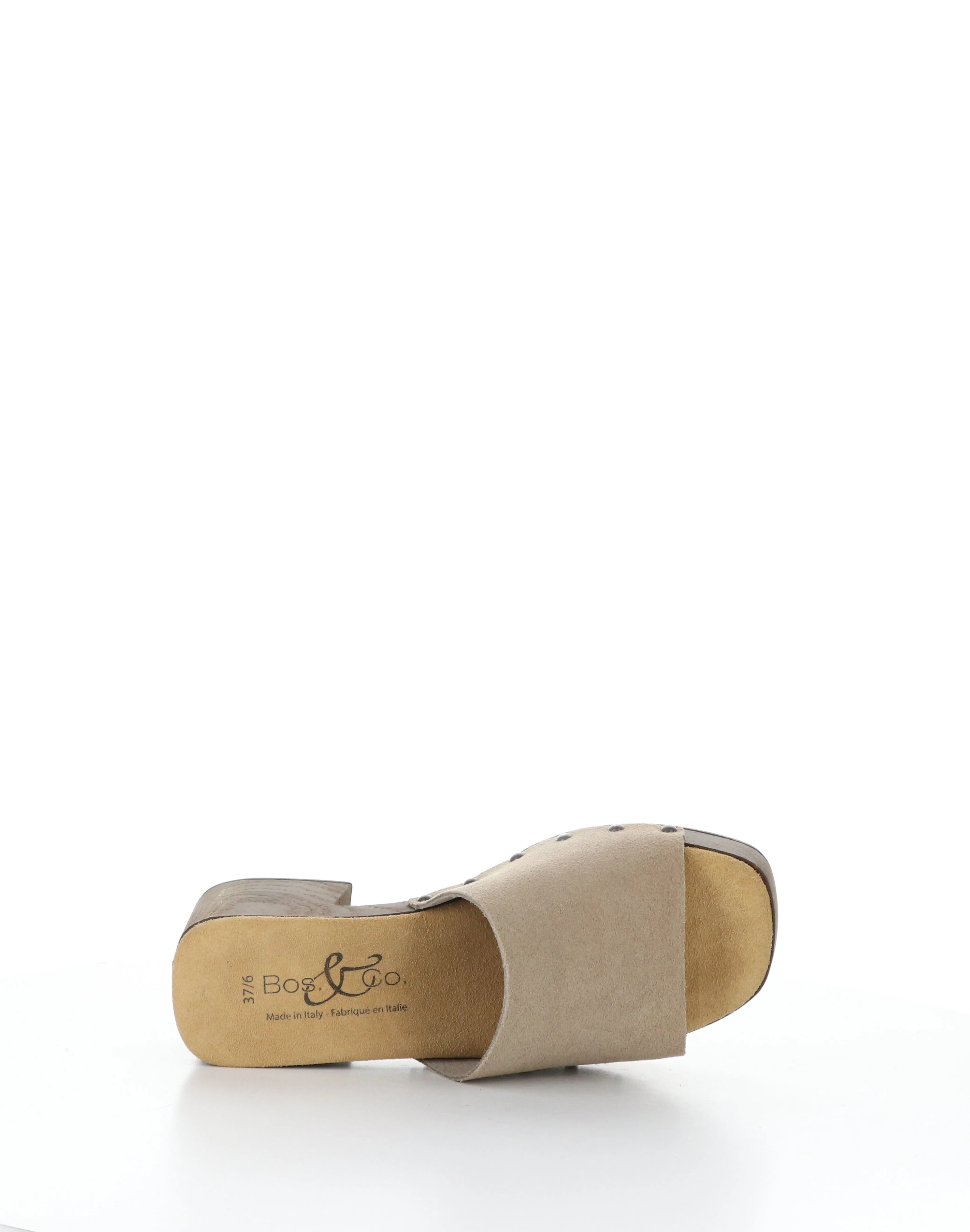 MARLY SAND Square Toe Sandals