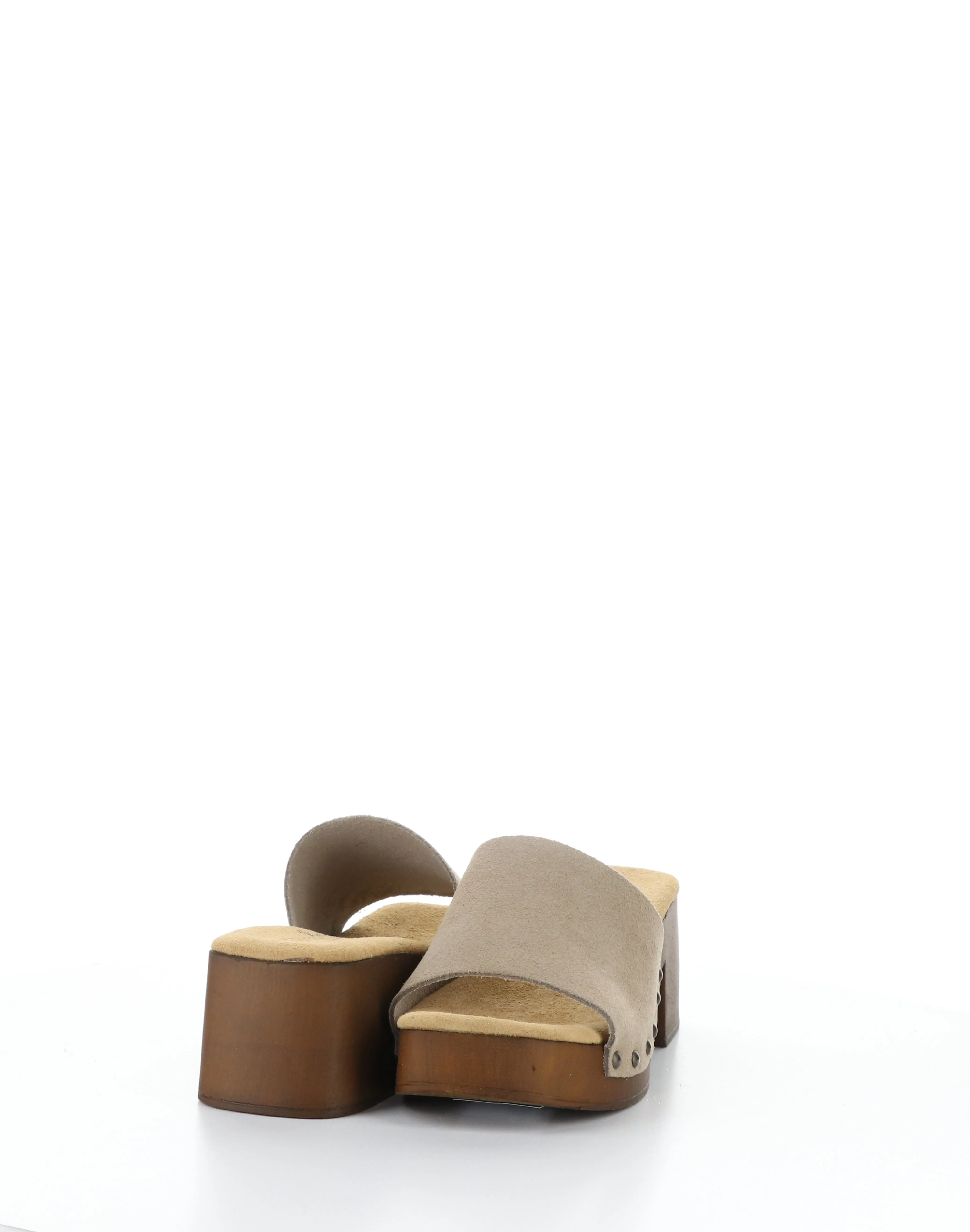 MARLY SAND Square Toe Sandals