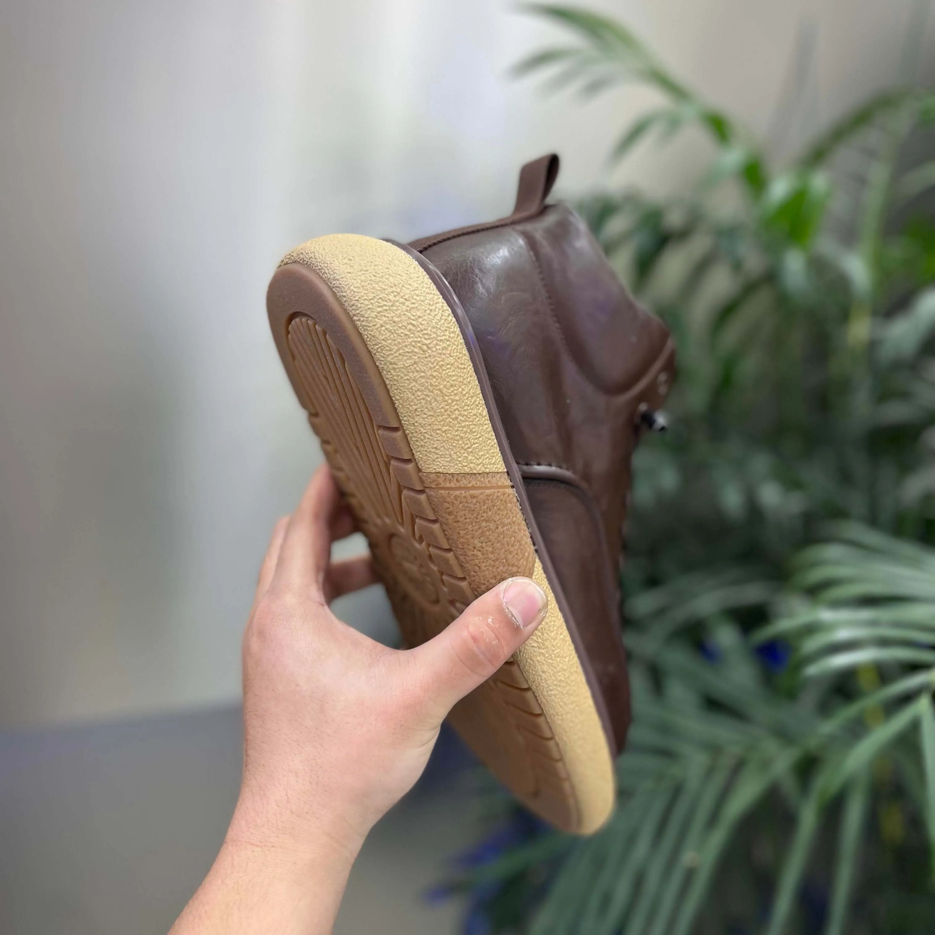 Men's leather retro comfortable shoes