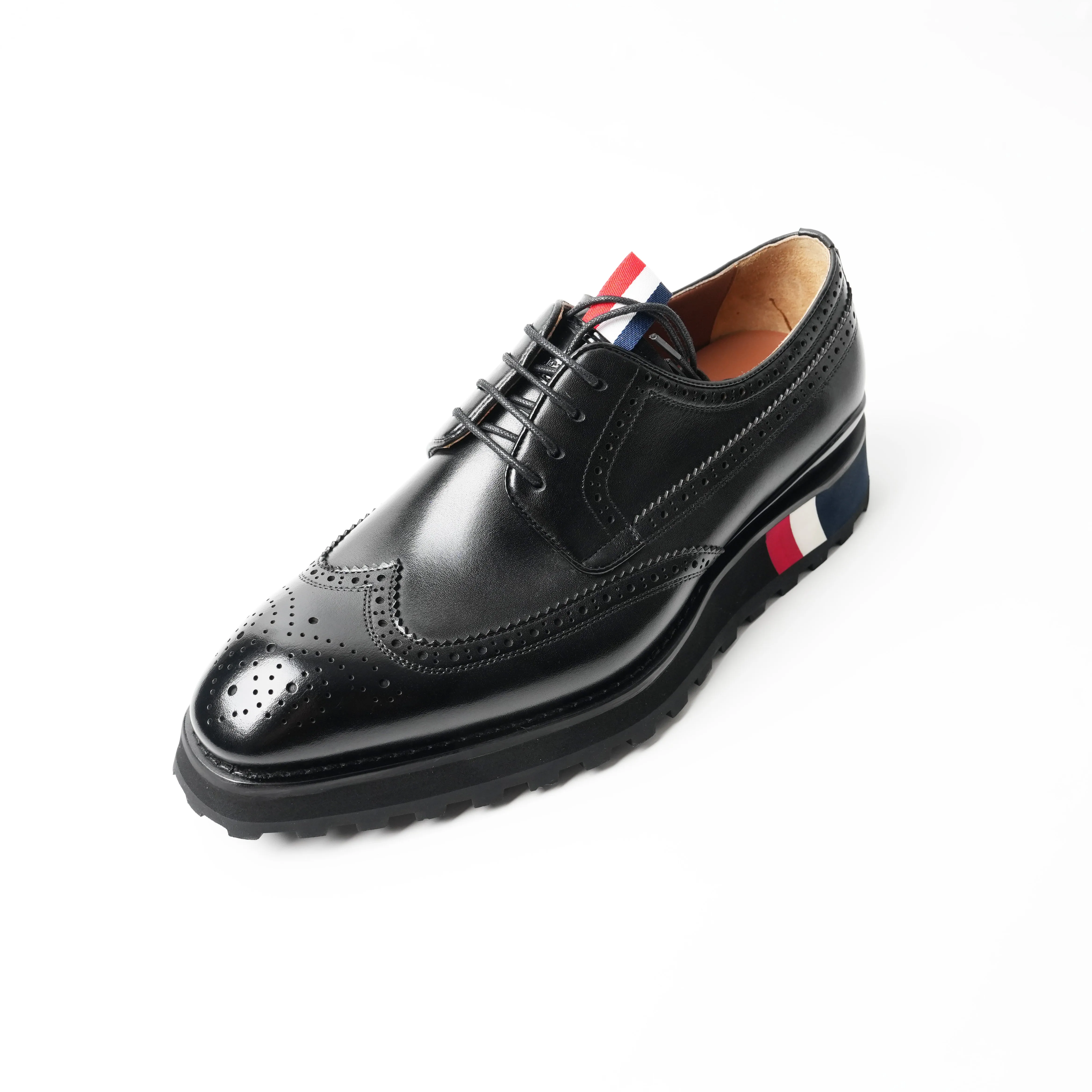 Men's Thick Sole Derby Shoes 90006
