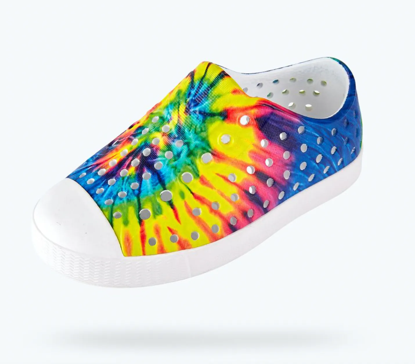 Native - Kids' Jefferson Shoe - Neon Multi Tie-Dye