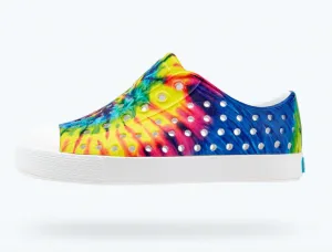 Native - Kids' Jefferson Shoe - Neon Multi Tie-Dye