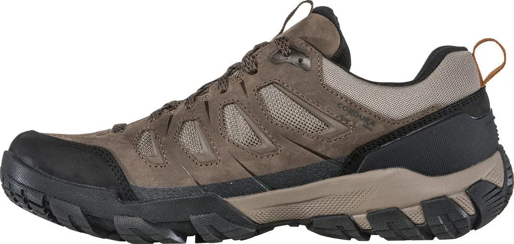 Oboz Men's Sawtooth X Low Waterproof Hiking Shoes- Canteen