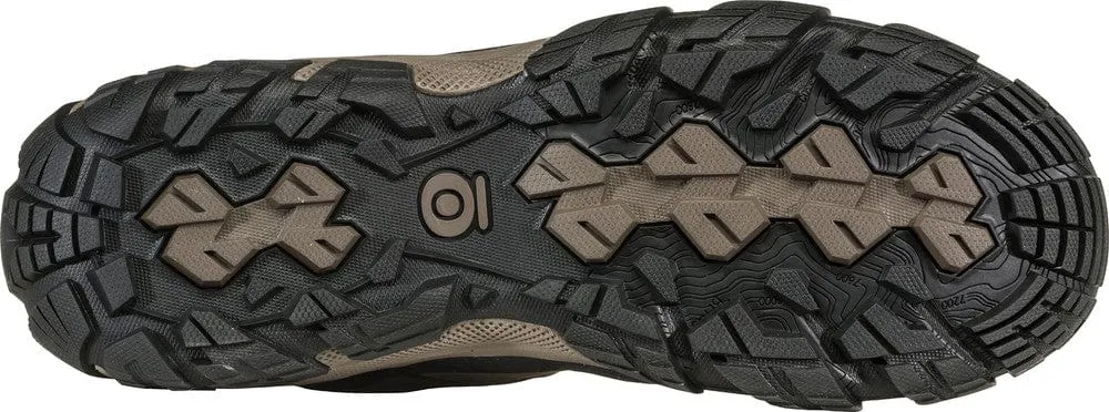 Oboz Men's Sawtooth X Low Waterproof Hiking Shoes- Canteen