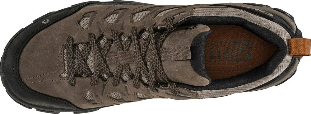 Oboz Men's Sawtooth X Low Waterproof Hiking Shoes- Canteen