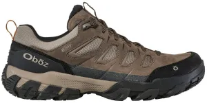 Oboz Men's Sawtooth X Low Waterproof Hiking Shoes- Canteen