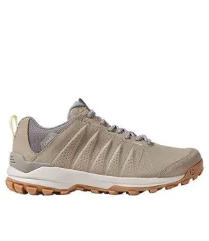 Oboz Women's Sypes Low Waterproof Hiking Shoes- Gravel