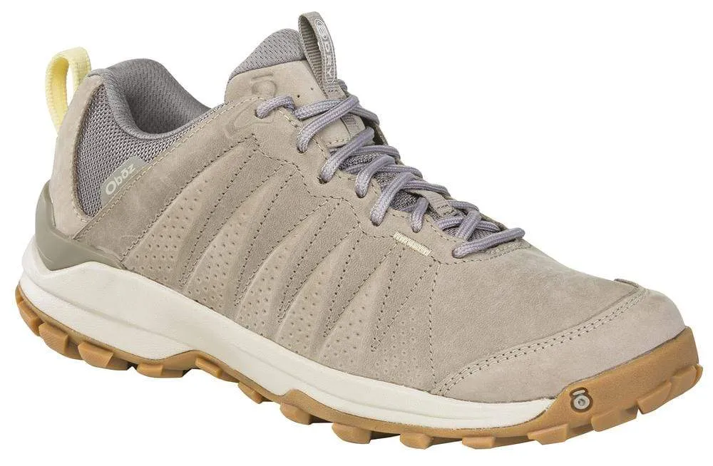 Oboz Women's Sypes Low Waterproof Hiking Shoes- Gravel