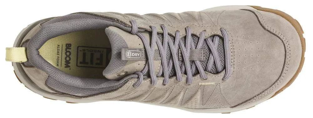 Oboz Women's Sypes Low Waterproof Hiking Shoes- Gravel